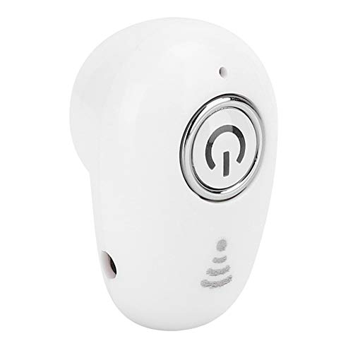 Socobeta Mono-Kopfhörer Drahtlose Ohrhörer Sport Freisprech-Headset Mini-Bluetooth-Kopfhörer(S650 weiß) von Socobeta