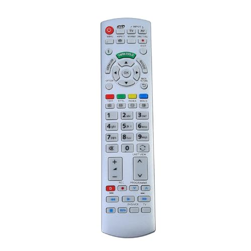 TV-Fernbedienung Kompatibel mit N2QAYB000504 N2QAYB000673 N2QAYB000785 TX-L37EW30 TX-L42ES31 TV-Fernbedienung Kompatibel mit N2QAYB000504 N2QAYB000673 N2QAYB000785 TX-L37EW30 TX-L42ES31 von Socobeta