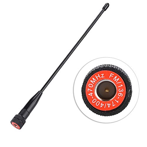 Socobeta Walkie Talkie Radioantenne 669C SMA-M Antenne MaleVHF/UHF Dualband Antenne für VX-1R VX-2R VX-3R VX-7R von Socobeta