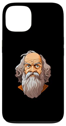 Sokrates Cartoon Hülle für iPhone 13 von Socrates Art Style Designs For Historians