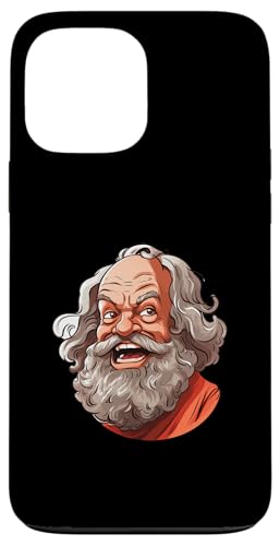 Sokrates Karikatur Hülle für iPhone 13 Pro Max Sokrates Karikatur Hülle für iPhone 13 Pro Max von Socrates Art Style Designs For Historians