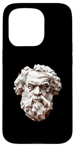 Sokrates Low Poly Art Hülle für iPhone 15 Pro Sokrates Low Poly Art Hülle für iPhone 15 Pro von Socrates Art Style Designs For Historians