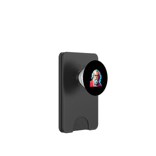 Sokrates Pixel Art PopSockets PopWallet für MagSafe Sokrates Pixel Art PopSockets PopWallet für MagSafe von Socrates Art Style Designs For Historians