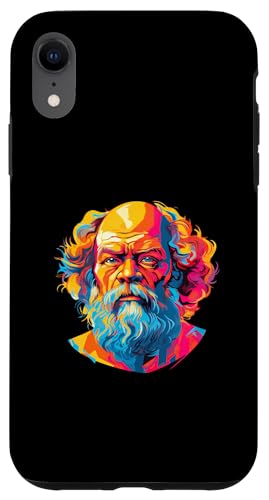Sokrates Psychedelisch Hülle für iPhone XR Sokrates Psychedelisch Hülle für iPhone XR von Socrates Art Style Designs For Historians