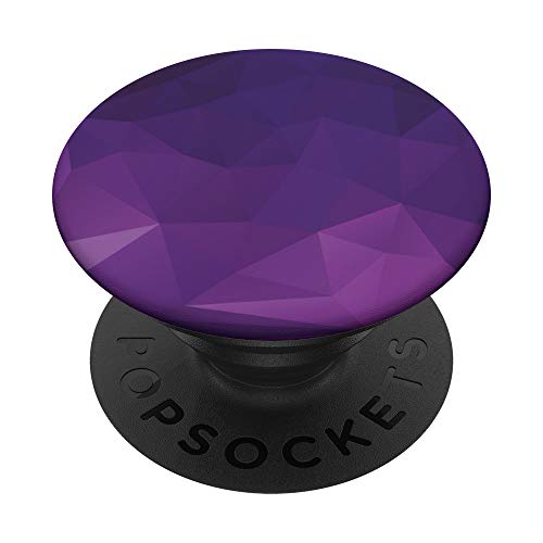 Lila geometrisch - PopSockets Ausziehbarer Sockel und Griff für Smartphones und Tablets von SodaPockets