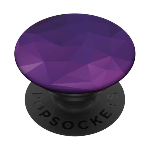 Lila geometrisch - PopSockets Ausziehbarer Sockel und Griff für Smartphones und Tablets von SodaPockets