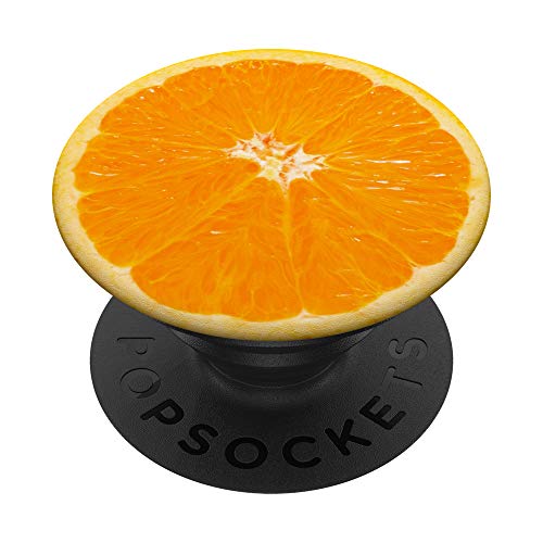Orangenscheibe - PopSockets Ausziehbarer Sockel und Griff für Smartphones und Tablets von SodaPockets