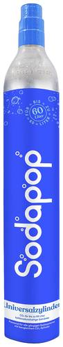 Sodapop CO2 Reserve-Zylinder CO2 Zusatz-Zylinder 60L Metall, Blau von Sodapop