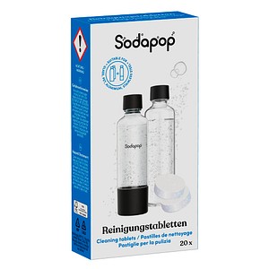 Sodapop Reinigungstabletten 20 St. Sodapop Reinigungstabletten 20 St. von Sodapop