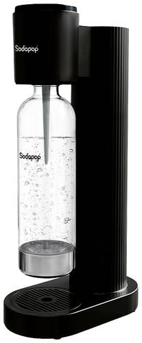 Sodapop Wassersprudler Cooper Schwarz inkl. 1 PET-Flasche von Sodapop
