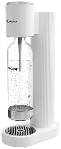 Sodapop Wassersprudler Cooper Weiß inkl. 1 PET-Flasche Sodapop Wassersprudler Cooper Weiß inkl. 1 PET-Flasche von Sodapop