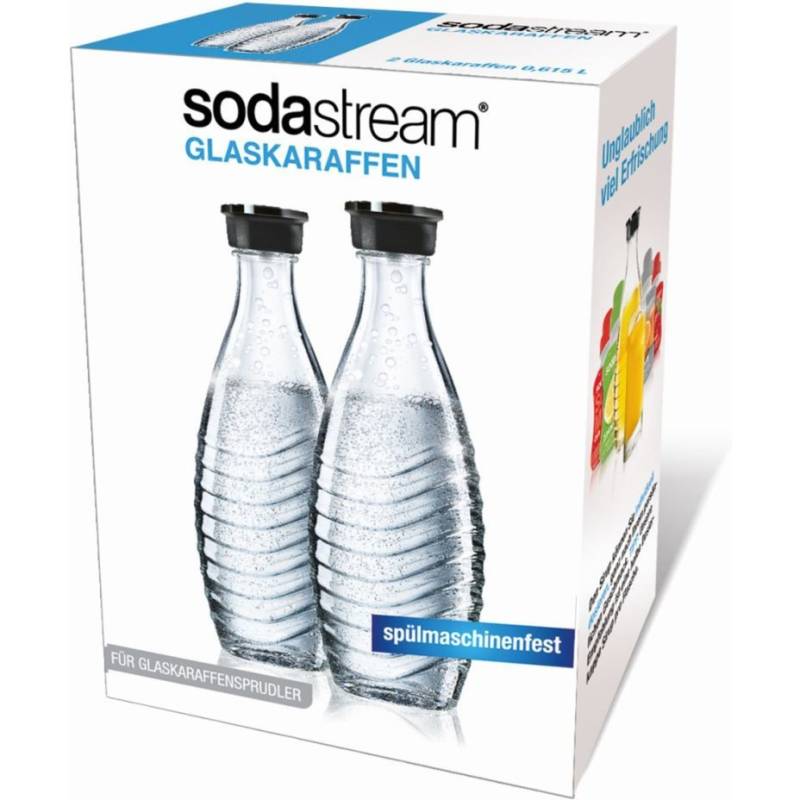 Glaskaraffe Duopack, Kanne von Sodastream