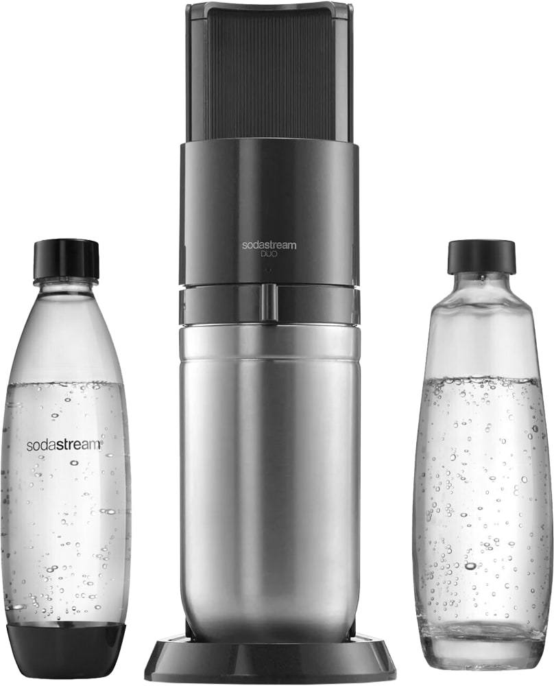 SODASTREAM Wassersprudler Duo Titan Umsteigerset schwarz SODASTREAM Wassersprudler Duo Titan Umsteigerset schwarz von Sodastream