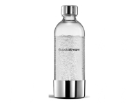 SodaStream 1041196410, Carbonating bottle, Silver, Transparent, Plastic, Stainless steel, 1000 ml, ENSO, GAIA, TERRA, ART, 1 pc(s) SodaStream 1041196410, Carbonating bottle, Silver, Transparent, Plastic, Stainless steel, 1000 ml, ENSO, GAIA, TERRA, ART, 1 pc(s) von Sodastream