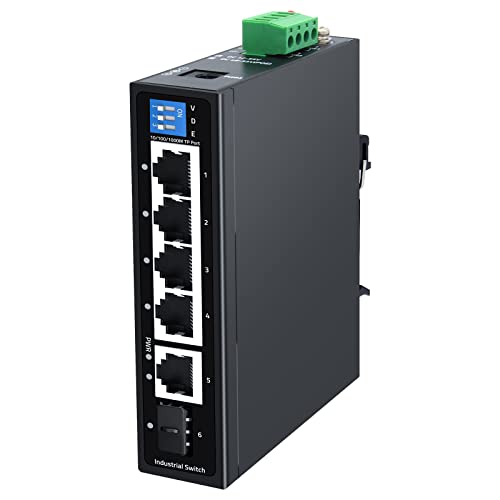 SODOLA 6-Port Gigabit Industrail Network Switch von Sodola