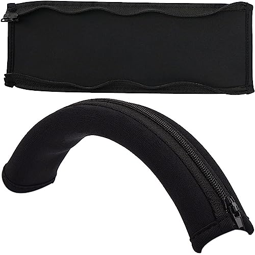 ATH M50X Kopfbandabdeckung, Ersatz-Kopfbandschutz, kompatibel mit Audio Technica M30 M40 M50 M50X M50S M40X M20X M30X Kopfhörer (Schwarz + kein Werkzeug erforderlich) von Sodorous
