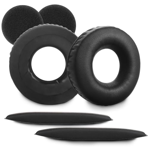HD25 Ersatz-Ohrpolster, kompatibel mit Sennheiser HD25-1, HD25-II, HD25SP, HD25SP-II Kopfhörern, Headset-Ohrpolster, Ohrmuschel-Abdeckung, Reparaturteile von Sodorous