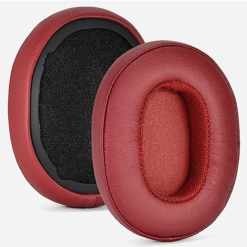 Crusher Evo Ohrpolster, Ersatz-Ohrpolster, kompatibel mit Skullcandy Crusher Wireless Crusher Evo Crusher ANC Hesh 3 Kopfhörern, Headset-Ohrpolster, Ohrmuscheln, Reparaturteile, Rot von Sodorous
