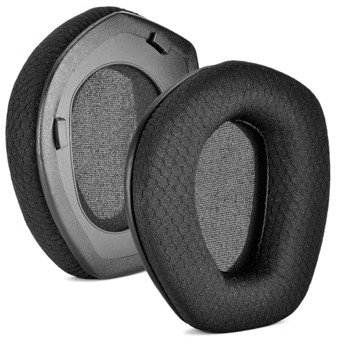 Hochwertige RS175 Ersatz-Ohrpolster kompatibel mit Sennheiser HDR RS165, RS175, RS185, RS195 RF Wireless Kopfhörer-Ohrpolster, Schaumstoff, zusätzliche Dicke (atmungsaktives Gewebe), von Sodorous
