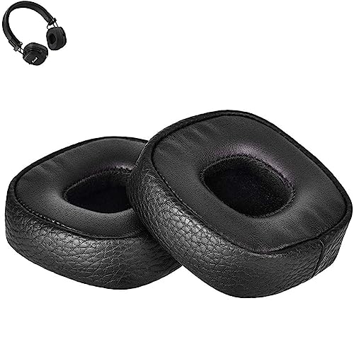 Major III Ersatz-Ohrpolster für Marshall Major III 3 kabelgebundene / kabellose Bluetooth-On-Ear-Kopfhörer (schwarz) von Sodorous