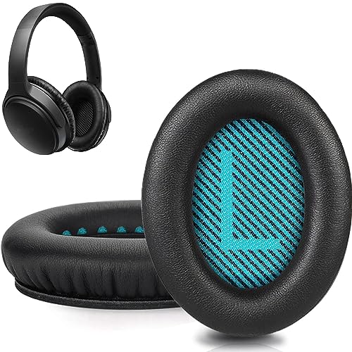 QC25 Ersatz-Ohrpolster, kompatibel mit Bose QC15 / QC25 / QC35 & 35 ii / QC2 / AE2 / AE2i / AE2W / Soundlink Kopfhörern, Ohrenschützer, Memory-Schaum-Ohrpolster von Sodorous