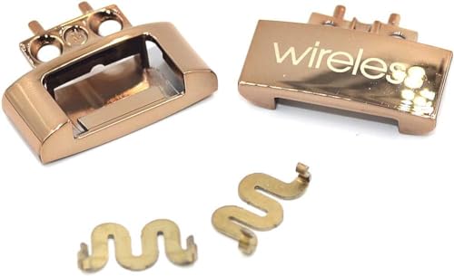 Solo 3 Scharnier-Kopfbügelverbinder, Ersatz-Metall-Reparaturteile, kompatibel mit Dr. Dre Solo 3.0 Wireless A1796 On-Ear-Kopfhörer-Reparaturset (Gold) von Sodorous