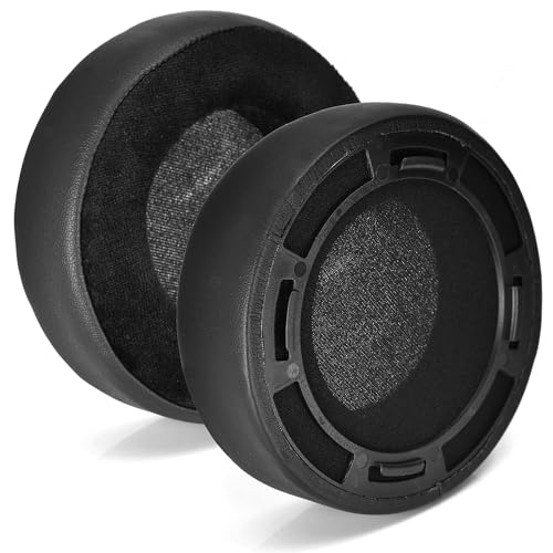 Sundara HE400 Ersatz-Ohrpolster aus Samt-Kunstleder und weichem Schaumstoff, kompatibel mit Hifiman Sundara HE400 HE400SE 400I 400S HE560 560I HE500 300 350 HE3 5 6 Kopfhörern von Sodorous