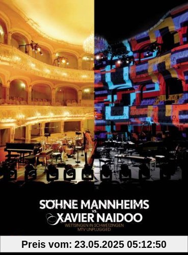 Wettsingen in Schwetzingen / MTV unplugged [2 DVDs] von Söhne Mannheims vs. Xavier Naidoo