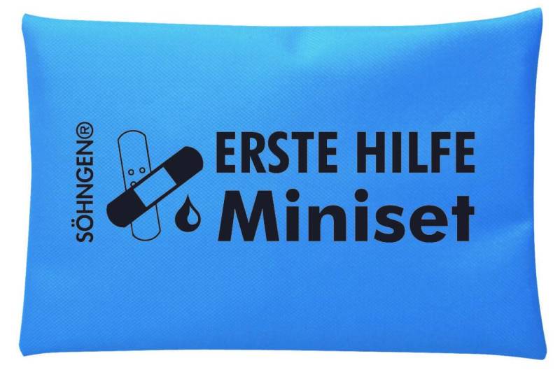 Söhngen Erste-Hilfe-Tasche Miniset blau ohne DIN von Söhngen