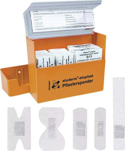 Söhngen ALUDERM®-ALUPLAST PFLASTERSPENDER CO10910Pflasterspender (L x B x H) 160 x 122 x 57mm von Söhngen
