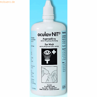 Söhngen Augenspülung oculav NIT Sterillösung 250 ml von Söhngen