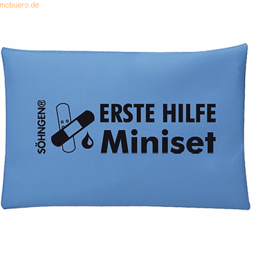 Söhngen Erste-Hilfe-Set Miniset blau Söhngen Erste-Hilfe-Set Miniset blau von Söhngen