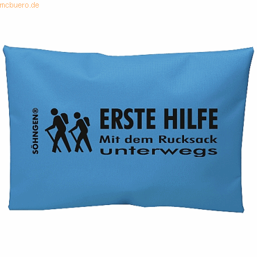 Söhngen Erste-Hilfe-Set Mit dem Rucksack unterwegs blau von Söhngen