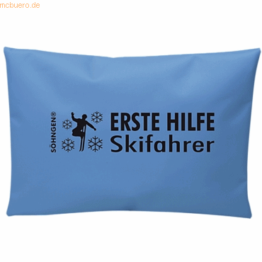 Söhngen Erste-Hilfe-Set Skifahrer blau von Söhngen