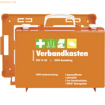 Söhngen KFZ-Verbandkasten GGVSEB SN-CD DIN 13164 orange Söhngen KFZ-Verbandkasten GGVSEB SN-CD DIN 13164 orange von Söhngen