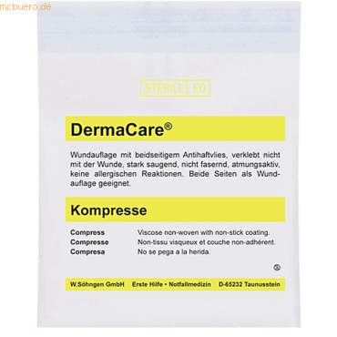 Söhngen Kompresse DermaCare 10x15cm Söhngen Kompresse DermaCare 10x15cm von Söhngen
