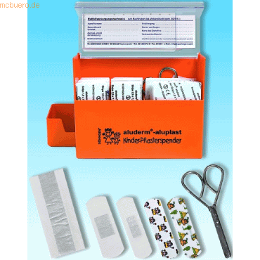 Söhngen Pflasterspender Kinder aluderm-aluplast gefüllt orange Söhngen Pflasterspender Kinder aluderm-aluplast gefüllt orange von Söhngen