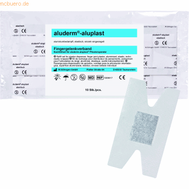 Söhngen Pflasterspender aluderm-aluplast Nachfüllset Gelenkverband VE= von Söhngen