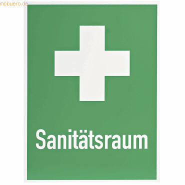 Söhngen Rettungszeichen Sanitätsraum+Kreuz von Söhngen