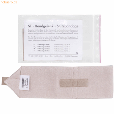 Söhngen ST-Handgelenk-Stützbandage Grösse 3 18/20 cm von Söhngen