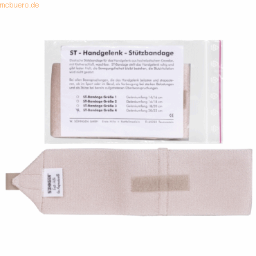 Söhngen ST-Handgelenk-Stützbandage Grösse 4 20/22 cm von Söhngen