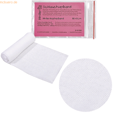 Söhngen Schlauchverband WS-Kinder elastisch 0,8mx8,0cm Söhngen Schlauchverband WS-Kinder elastisch 0,8mx8,0cm von Söhngen