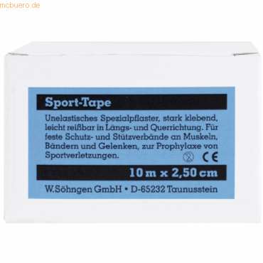 Söhngen Sport-Tape 10mx2,50cm von Söhngen