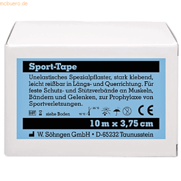 Söhngen Sport-Tape 10mx3,75cm von Söhngen