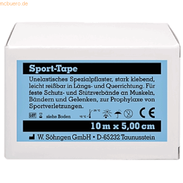 Söhngen Sport-Tape 10mx5,00cm von Söhngen