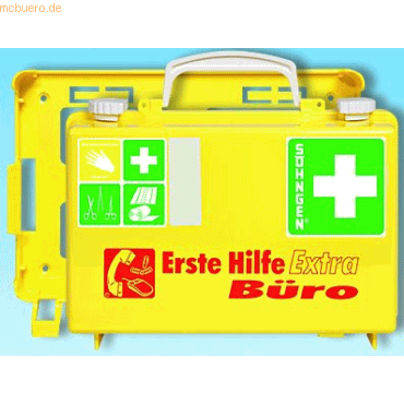 Söhngen Verbandkasten Erste Hilfe extra Büro Quick-CD gelb Söhngen Verbandkasten Erste Hilfe extra Büro Quick-CD gelb von Söhngen