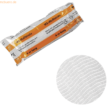 Söhngen WS-Mullbinde 4mx4cm weiß Söhngen WS-Mullbinde 4mx4cm weiß von Söhngen
