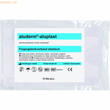 Söhngen Wundpflaster Fingergelenkverband aluderm-aluplast elastisch VE von Söhngen