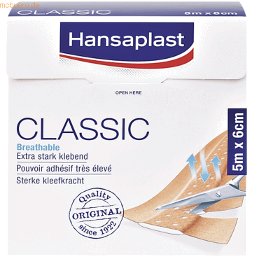 Söhngen Wundpflaster Hansaplast Classic Standard 5mx6cm von Söhngen