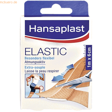 Söhngen Wundpflaster Hansaplast Elastic 1mx6cm von Söhngen